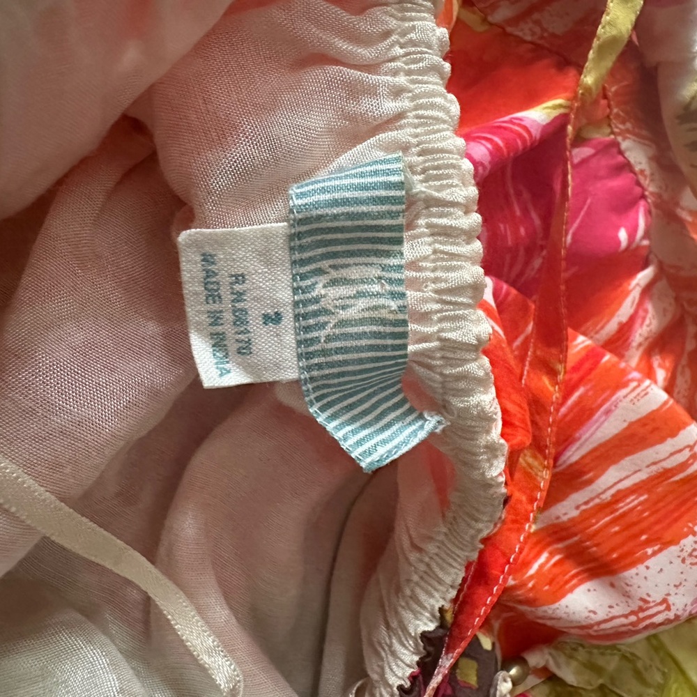 Antropologíe 100% Silk Lil Dress Size 2 1 - Picture 5 of 12